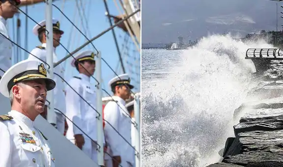 Tripulante de la Marina fallece en Lambayeque al intentar asegurar embarcaciones durante oleaje anómalo