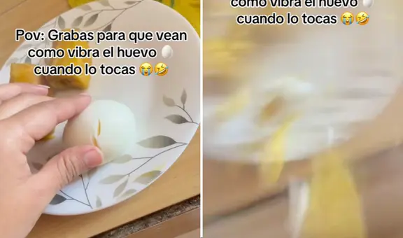 Mujer grabó extraño movimiento de huevo recién hecho, pero estalló a los segundos: "Una explosión de sabores"