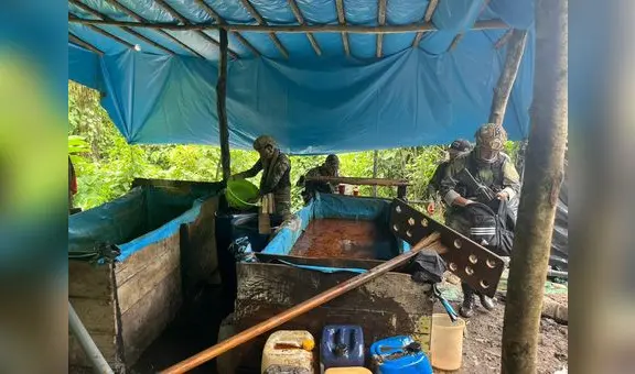 El 70% de la cocaína que se produce en el Perú sale del Vraem