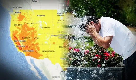 Ola de calor pone en peligro a 30 millones de personas en la costa oeste de EE.UU.: ¿qué estados son afectados?