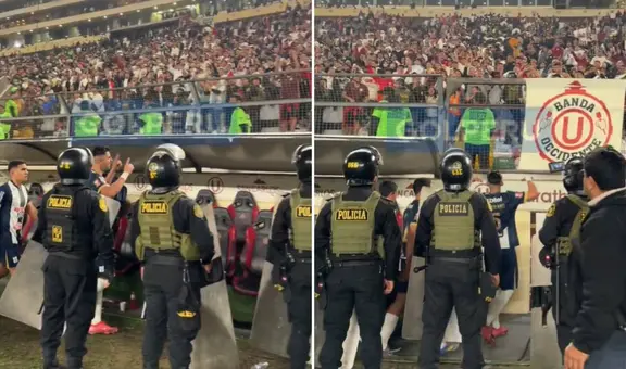 Carlos Zambrano y los provocadores gestos a los hinchas de Universitario en el Monumental tras el empate con Alianza Lima