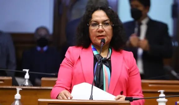 Congresista María Acuña presuntamente tiene como gerente general de su inmobiliaria a un testaferro