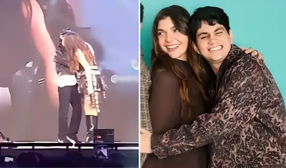 El inesperado beso de Miranda Capurro y Domenico Benavides que encendió a la multitud del Zaca Fest: ''Esto es amor''