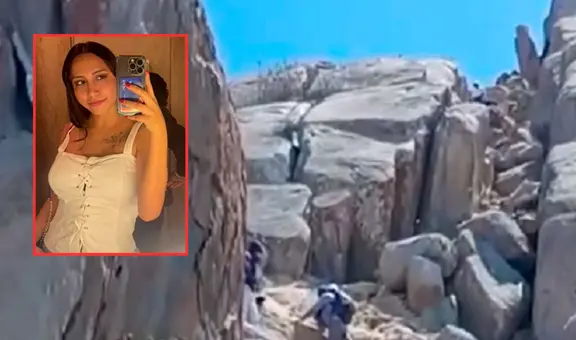 Mujer excursionista y su perrito mueren tras caer por pendiente del cerro Chiputur en Trujillo: habrían perdido el equilibrio