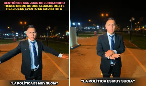 Franco Vidal revela que ya no podrá realizar su evento en el Play Land Park de SJL: ''La política es muy sucia''