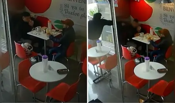 Asesinan a sujeto dentro de una juguería en SJL: cámaras de seguridad registran el preciso momento del ataque