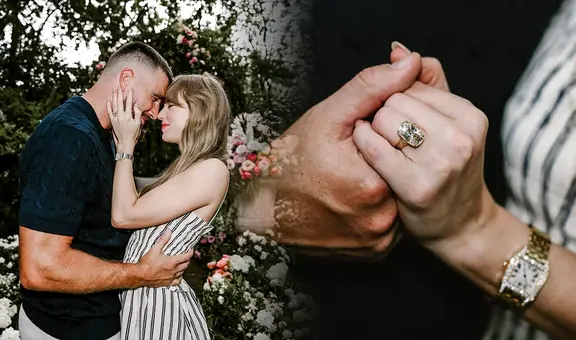 ¿Cuánto cuesta el anillo de compromiso que le dio Travis Kelce a Taylor Swift?