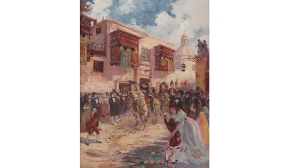 ¿Cómo se preparó Perú culturalmente para homenajear sus primeros 100 años de independencia?