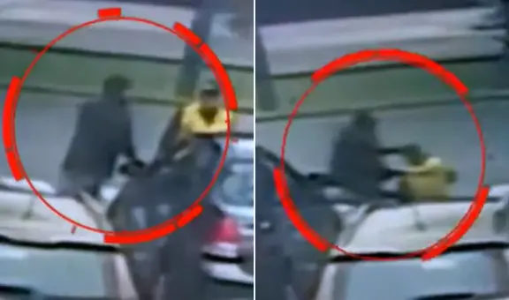 Surco: conductor agrede brutalmente a fiscalizador de tránsito y lo deja inconsciente tras cerrarle el paso