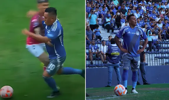 La jugada de Christian Cueva que provocó bronca en el Emelec vs Independiente del Valle por la LigaPro 2025