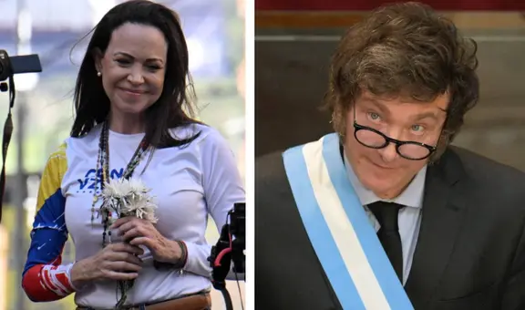 María Corina Machado agradece el apoyo de Javier Milei tras la inclusión del Cártel de los Soles en lista terrorista