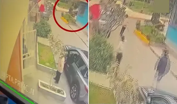 En la puerta de su casa: marcas asaltan a hombre y le roban S/38.000 recién retirados del banco en San Martín de Porres