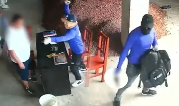 Ladrones se hicieron pasar como censistas para robar S/100.000 en una tienda en Cajamarca: cámaras grabaron todo