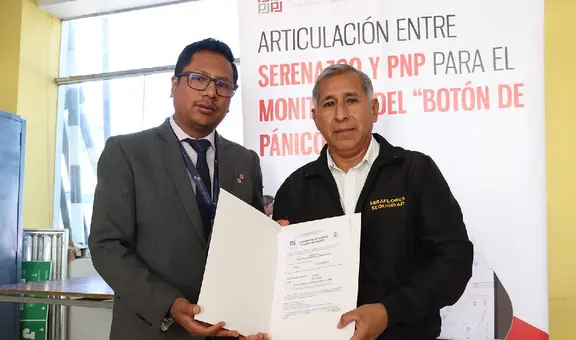 Corte de Arequipa instala sistema de monitoreo del botón de pánico en Miraflores