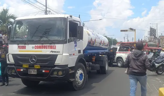 Iquitos: motociclista fallece tras ser embestido por cisterna