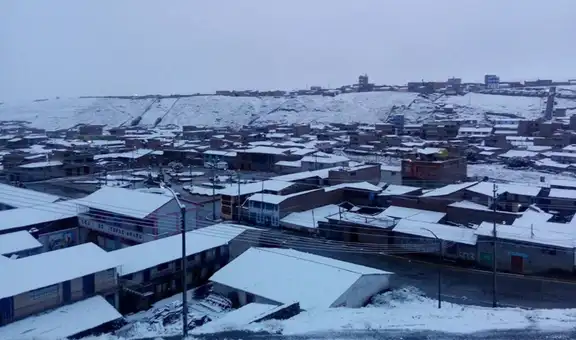 Estas regiones del Perú soportarán hasta -20°C el 30 y 31 de agosto, según alerta naranja de Senamhi