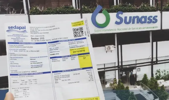 Sedapal: recibo de agua subiría hasta S/7,7 al mes desde 2026