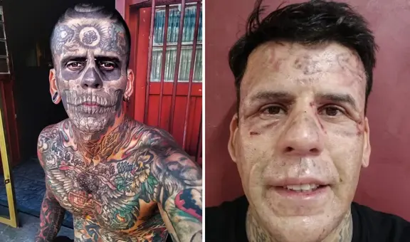 Su cuerpo estaba cubierto de tatuajes y ahora luce irreconocible tras someterse a una cirugía láser para quitárselos: conoce la historia de Leandro de Souza