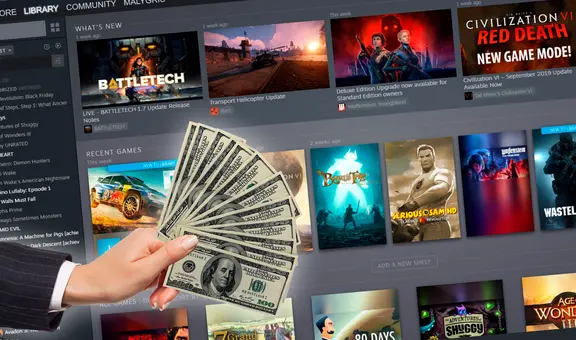 Ingresa a su cuenta de Steam luego de 8 años y descubre que tenía un tesoro de medio millón de dólares