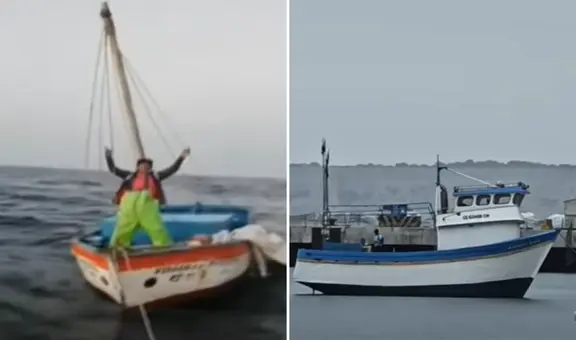 Pescador sobrevive de milagro tras estar 5 días a la deriva: fue hallado por lanchero en la costa de Tumbes