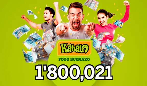 Resultados Kábala de sábado 30 de agosto: jugada ganadora, números y Pozo Buenazo