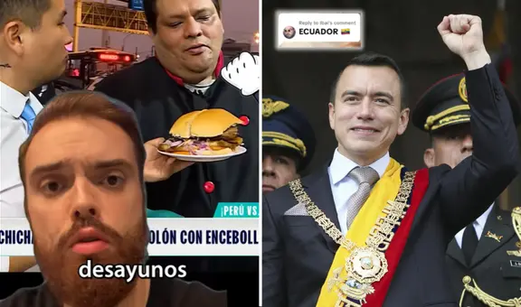 Ibai queda asombrado por la gran participación de Perú y Ecuador en el mundial de desayunos: "Hasta el presidente de Ecuador pidió votos"