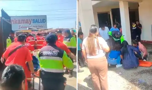 Más de 50 escolares se desmayan en pleno desfile escolar por la golpe de calor durante Aniversario de Cañete