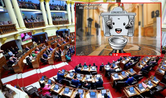 'Congresito': Carlincatura satiriza el nombramiento de la nueva mascota de una institución del Estado