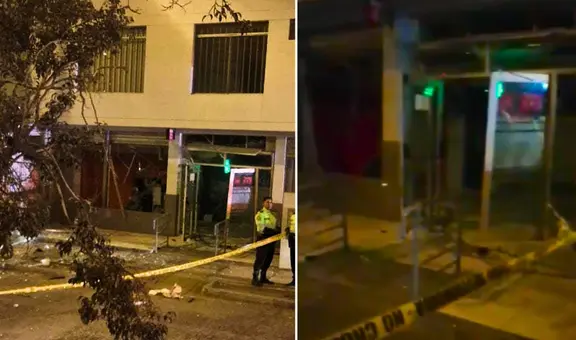 Detonan explosivo en conocida financiera frente al Hospital de Collique: sería el segundo ataque en menos de una semana