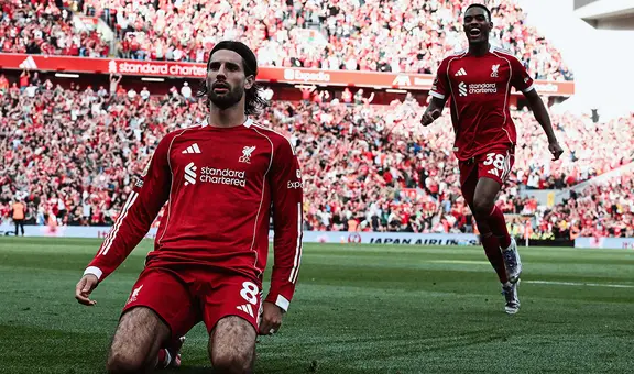 Con golazo de Szoboszlai, Liverpool derrotó al Arsenal y es el único líder de la Premier League