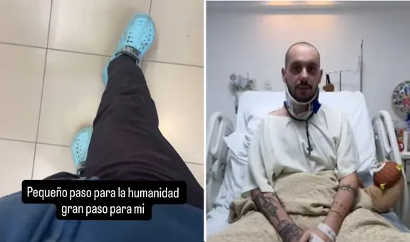 'Furrey' vuelve a caminar sin dolor tras permanecer varios días en UCI, youtuber español se graba yendo al mercado: "Es un gran paso para mí"