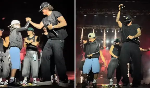 Beéle sorprende al cumplirle el sueño a niño bailarin en concierto en Lima: “Fue el mejor momento de mi vida”