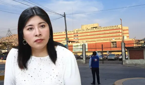 Betssy Chávez es trasladada de emergencia al Hospital María Auxiliadora por huelga de hambre
