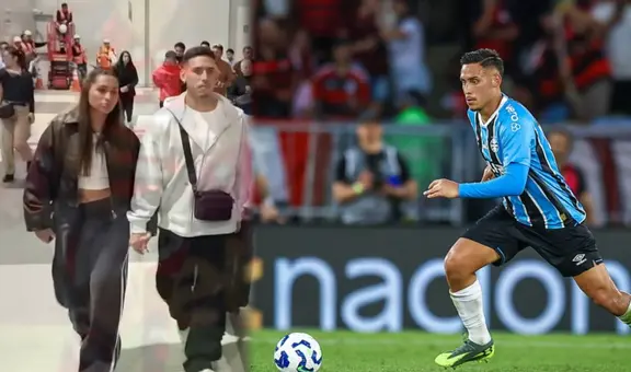 Erick Noriega y la emotiva conversación que mantuvo con su esposa minutos antes de debutar con Gremio: "Estoy nervioso"