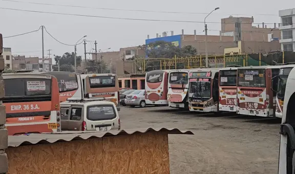 Buses de la Línea 36 suspenden servicio tras dos ataques armados en menos de 24 horas en San Martín de Porres