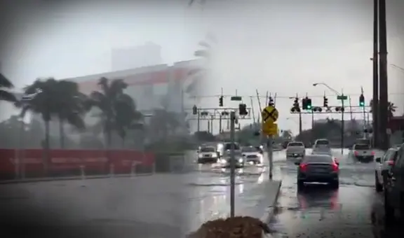 Intensas lluvias golpean a Florida y aumenta el riesgo de inundaciones que afectarían a millones de personas en EEUU
