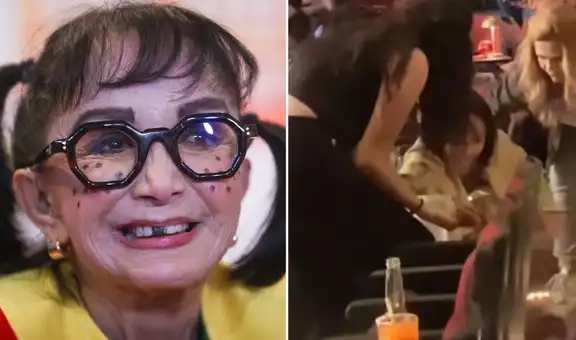 ‘La Chilindrina’ sufre fuerte caída en teatro de México tras haber sido hospitalizada de emergencia días atrás