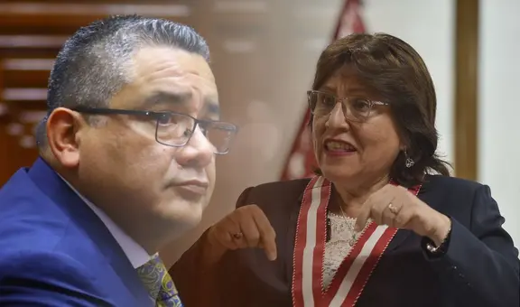 Delia Espinoza denuncia constitucionalmente a Santiváñez por presuntas contrataciones irregulares cuando era ministro del Interior