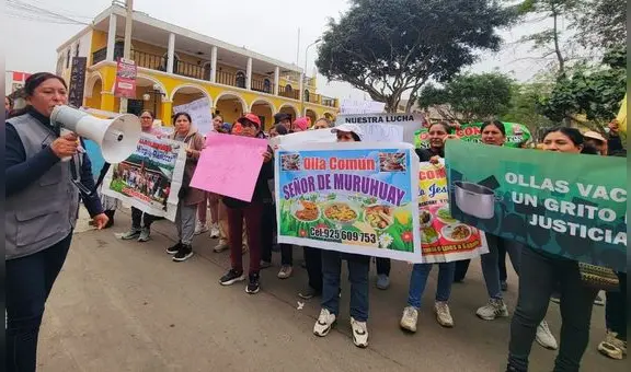 Ollas comunes de Pachacamac denuncian no recibir insumos hace seis meses: “¡Nos dejaron sin alimentos, pero no sin voz!”