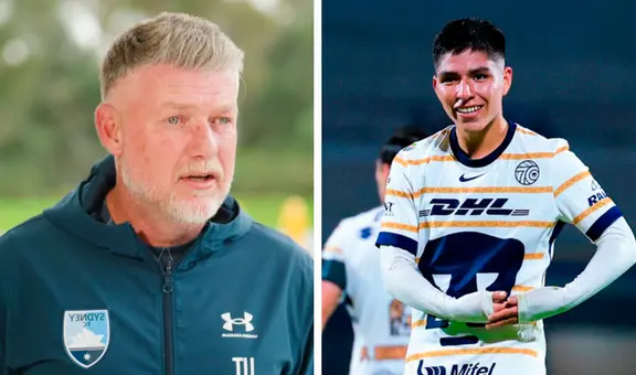 DT de Sydney explicó por qué ficharon a Piero Quispe y recordó su etapa en Universitario: "Puede desbloquear defensas"