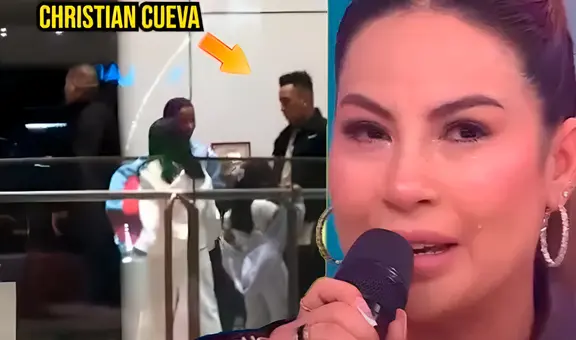 Pamela López consternada al revelar que Christian Cueva habría dejado al cuidado de un 'desconocido' a su hija de 6 años