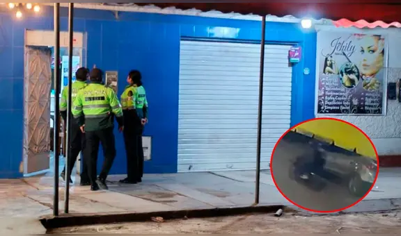 Extorsionadores disparan contra restaurante en Trujillo: cámaras captaron hecho delictivo