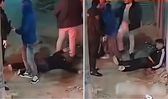Policía golpea a hombre y lo deja inconsciente tras presunta falta de respeto en Trujillo