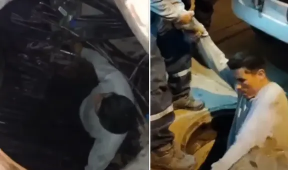 Caen 'Los Topos': banda de falsos técnicos que robaba cables de telefonía de buzones en Santa Anita