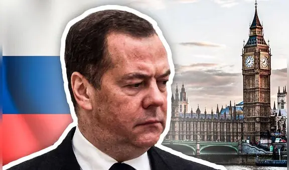 Rusia podría confiscar "activos de la Corona británica": la amenaza de Medvédev contra Londres por apoyar a Ucrania