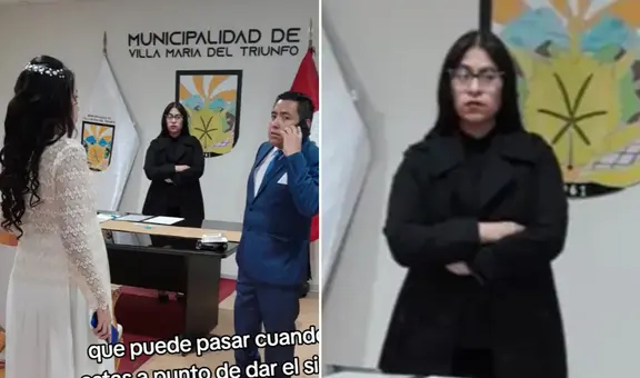 Novia olvidó su DNI en plena boda civil y momento es viral: "Me ganaron los nervios"