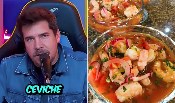 Gabriel Calvo desata polémica al comparar ceviche peruano y ecuatoriano: “Se asemeja más a un curry aguado''