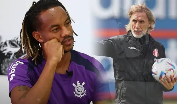André Carrillo confesó que hacía de todo para no entrenar con Ricardo Gareca en la selección peruana: "Yo era insoportable por momentos"