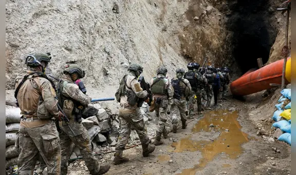 Enfrentamientos entre mineros ilegales y miembros del Ejército deja tres suboficiales heridos en Pataz