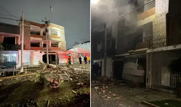Atentados en Trujillo no cesan: detonan explosivo y destruyen casa de 3 pisos cerca al Centro Histórico